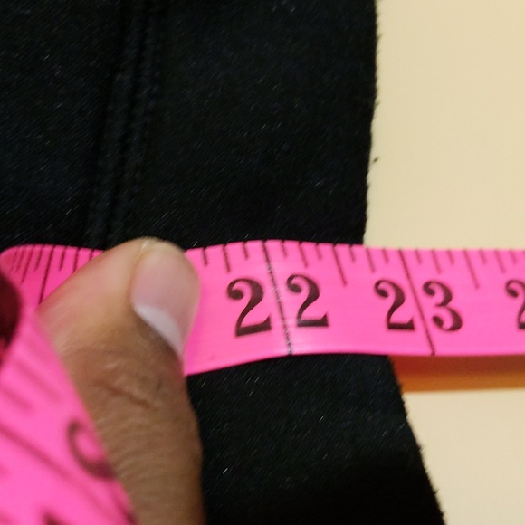 Athletic Works| Black Zippered Athletic Cardigan Two Fake Front Pockets - Picture 10 of 13